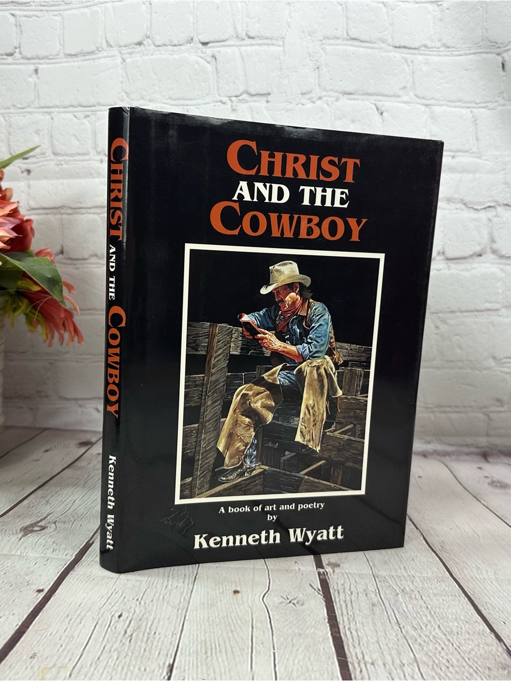 Christ and the cowboy hardcover book